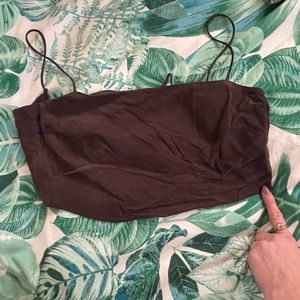 djerf avenue remake dream tank top mocha